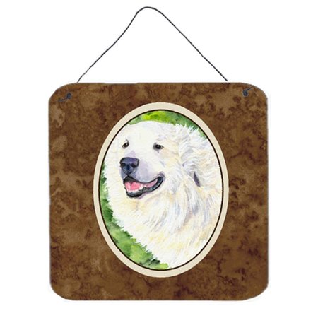 MICASA Great Pyrenees Aluminium Metal Wall Or Door Hanging Prints MI235843